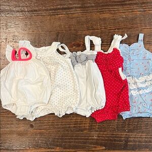 Janie and Jack 0-3m girls Lot